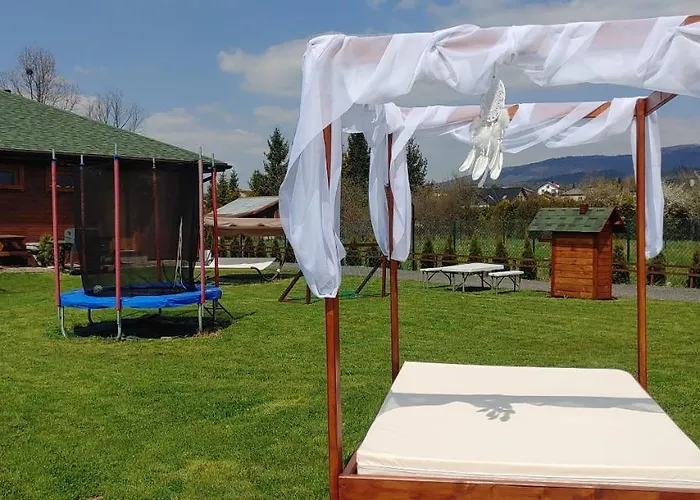 Przy Jeziorze Zywieckim Z Widokiem Na Skrzyczne * Żywiec