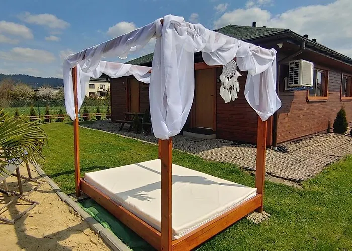 Przy Jeziorze Zywieckim Z Widokiem Na Skrzyczne * Żywiec